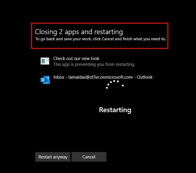 Closing apps