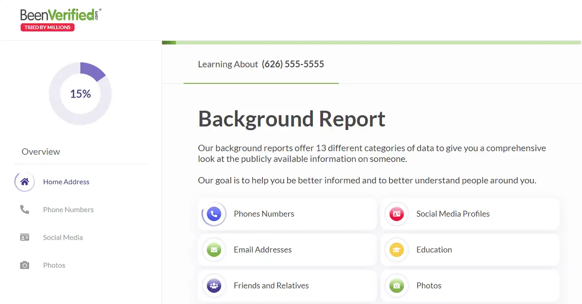 How far back does a background check go - beenverified dashboard