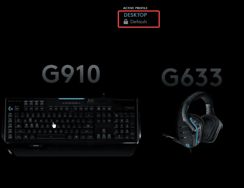 Cấu hình Hub Logitech G