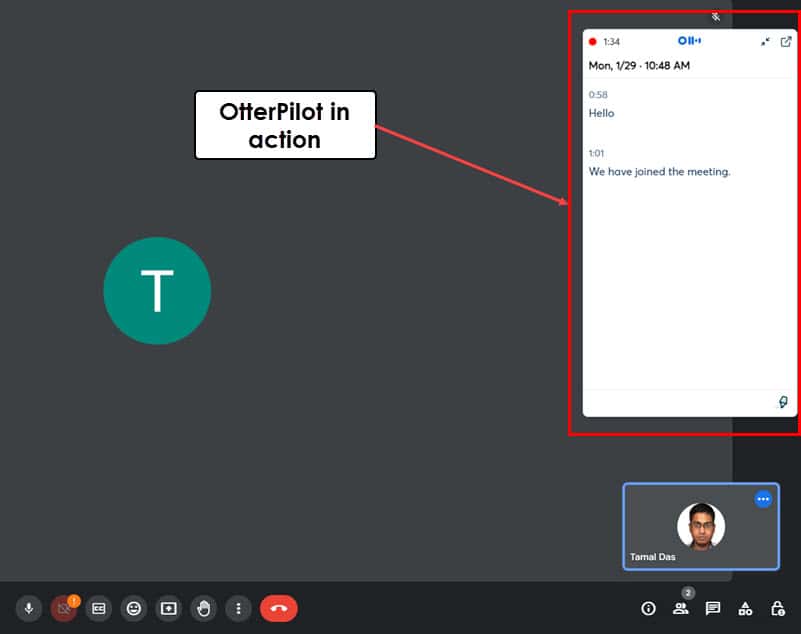 OtterPilot example