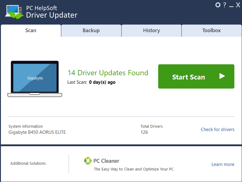 PC HelpSoft Driver Updater