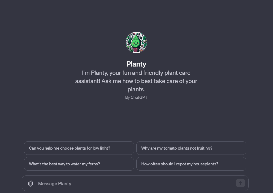 Planty best Custom GPTs
