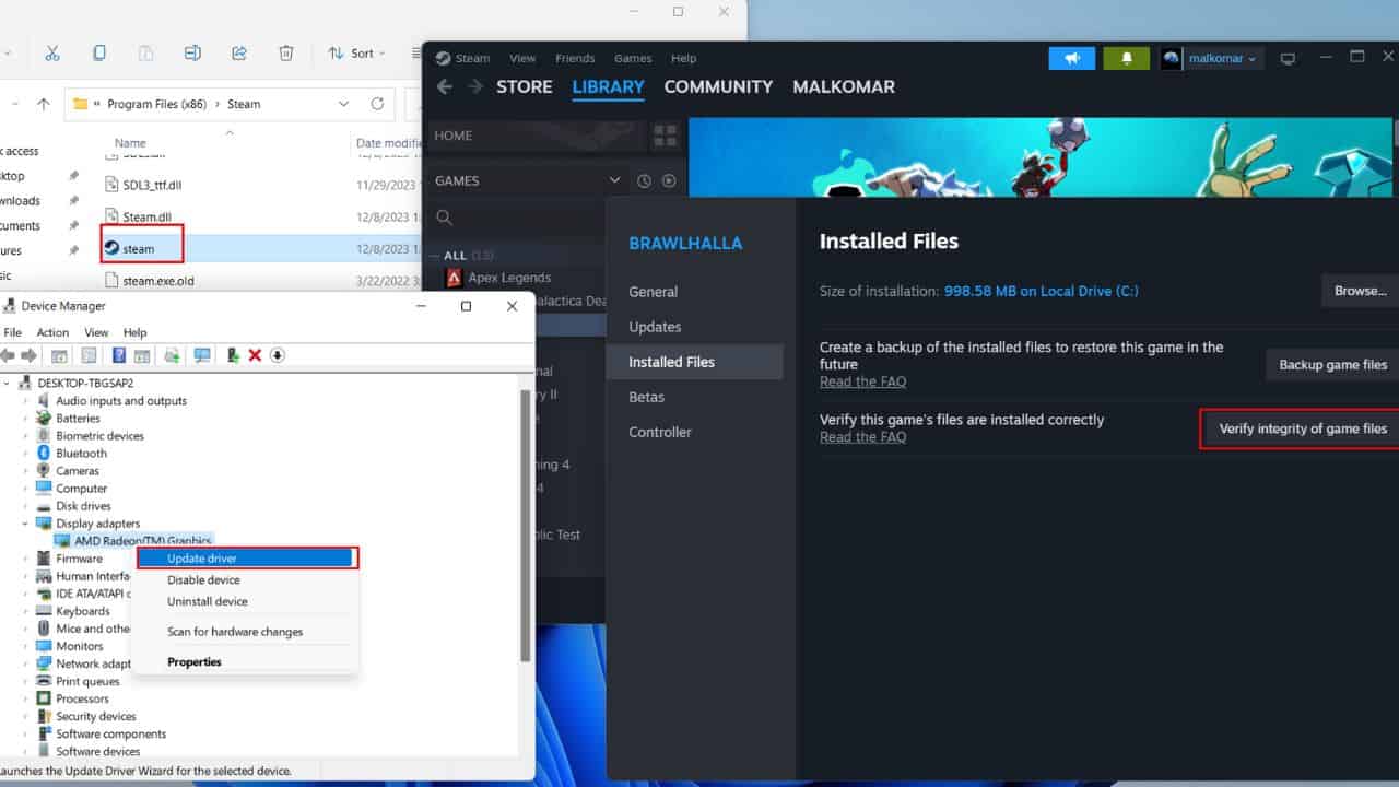 Steam Games Won’t Launch Windows 11 – 10 Simple Fixes
