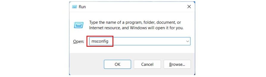 Windows 11 msconfig