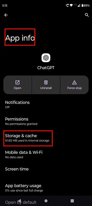 Storage and cache