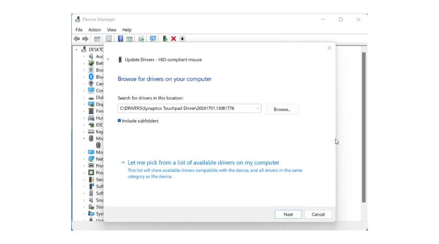 Synaptics touchpad driver Windows 11 Browse Lenovo Driver
