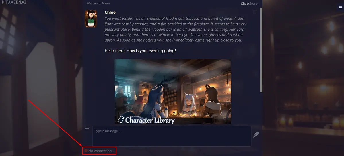 Tavern AI no connection