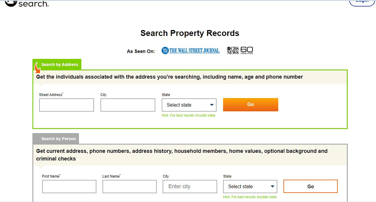 US Search property records