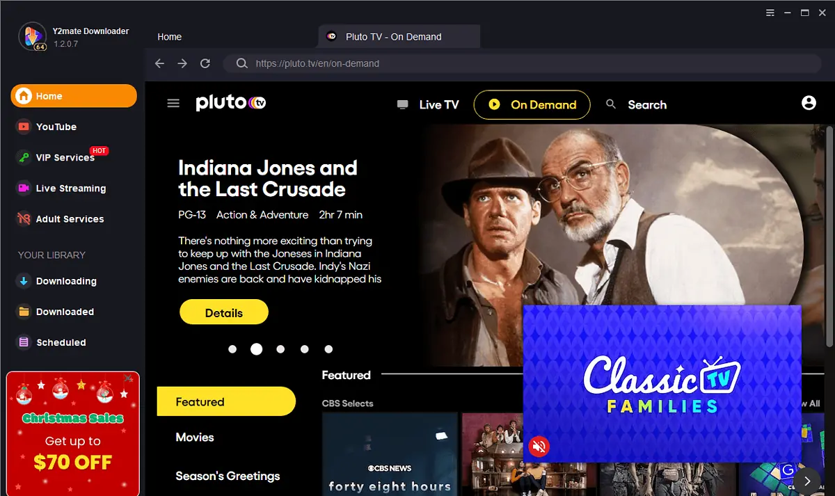 Pluto TV - On Demand