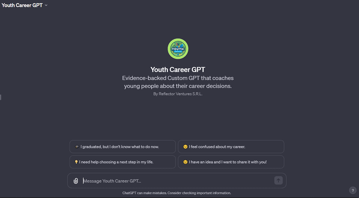 Youth Career GPT