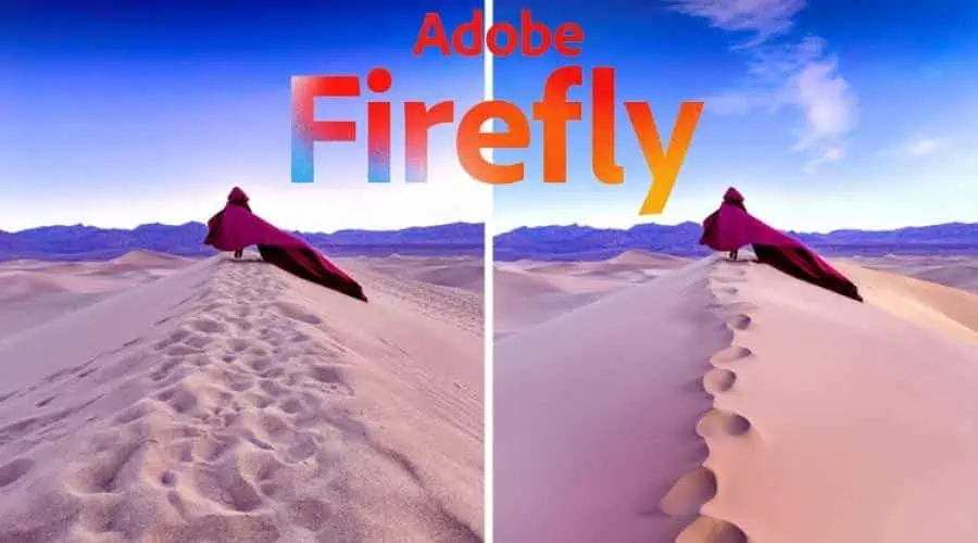 Adobe Firefly AI photo restoration software
