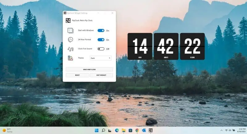 Clock widget windows 10 download