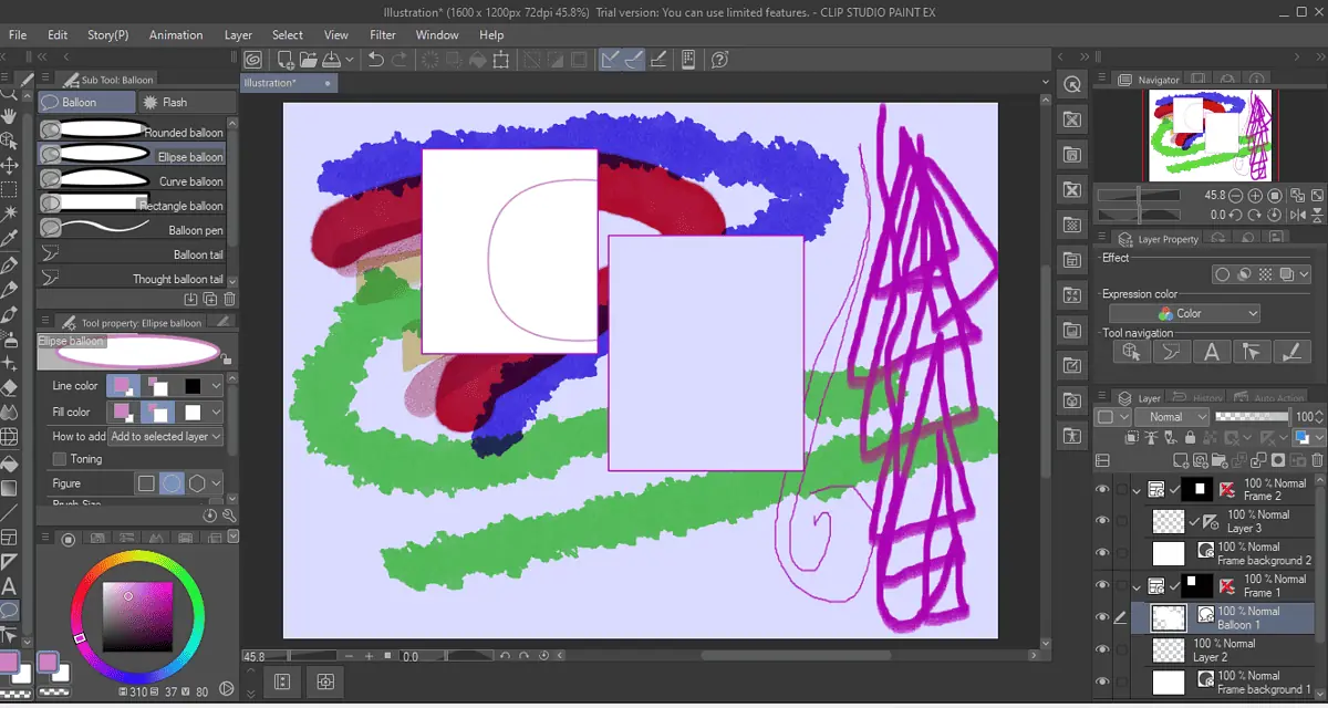 how to add figures on clipstudiopaint