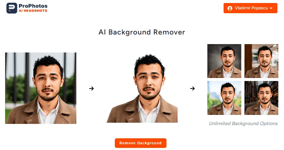 ProPhotos background remover