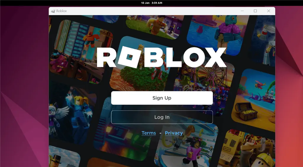 Launch Roblox on Linux