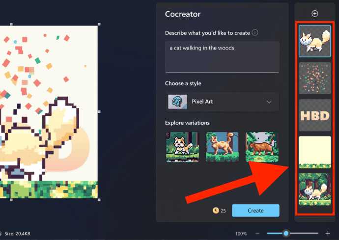 Layers in cocreator