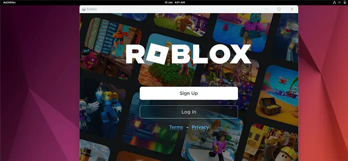 roblox linux