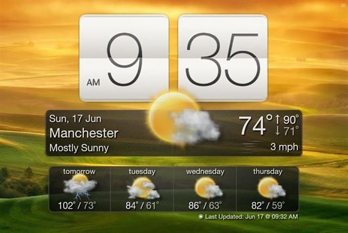 multi clock widget for windows 11