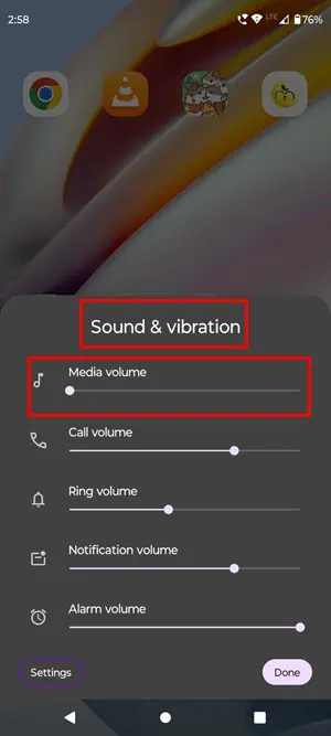 sound vibration