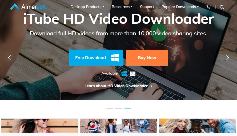 Aimersoft iTube HD Video Downloader