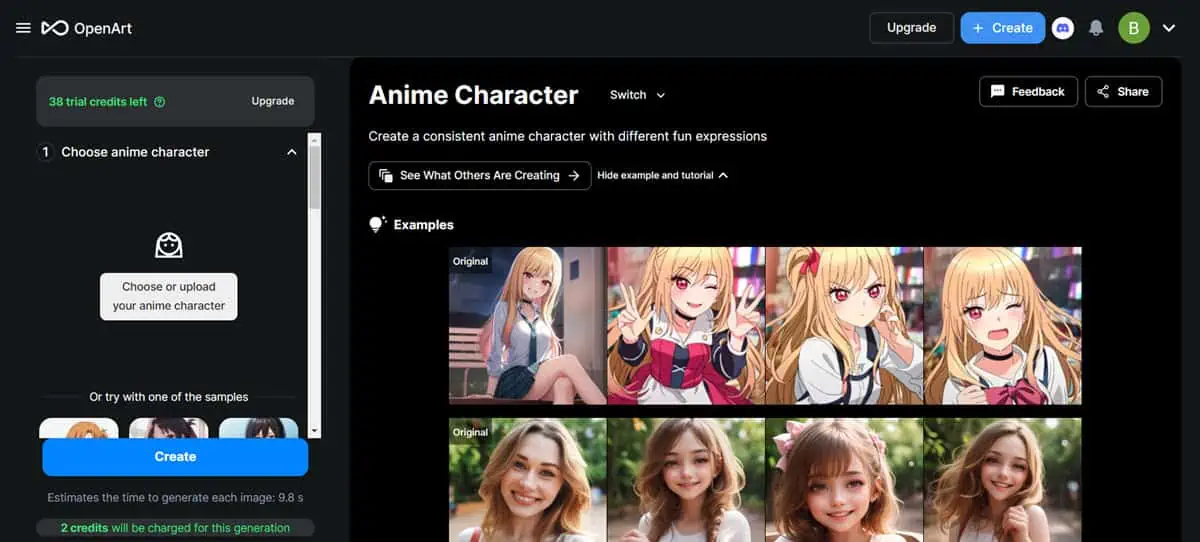 Anime Character