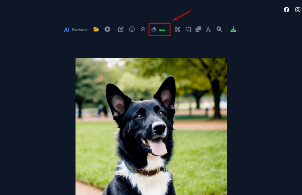 Artsmart AI remove background