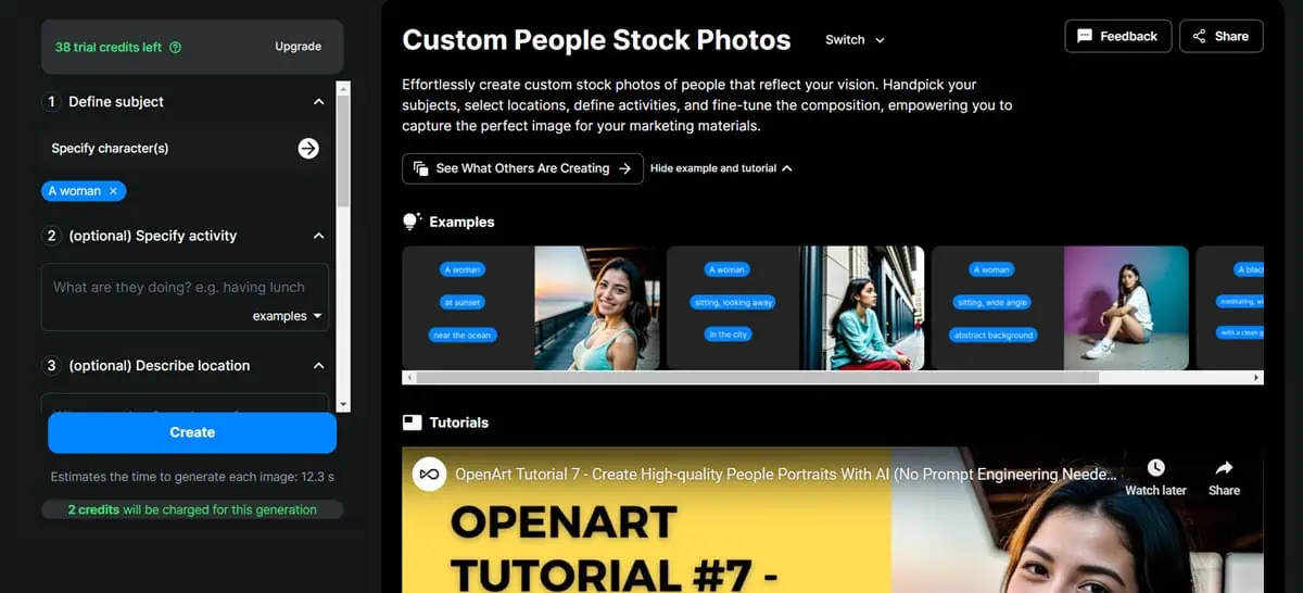 Custom People Stock Photos