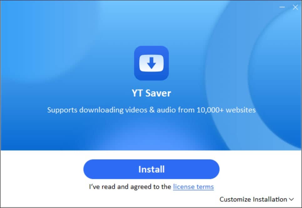 Install YT Saver