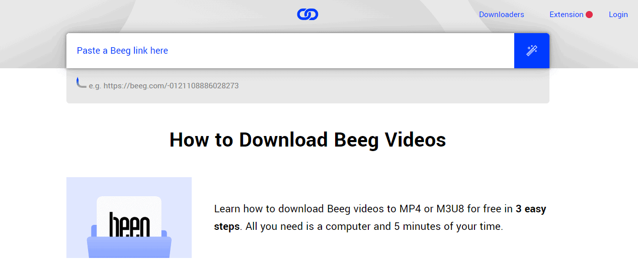 beeg video downloader