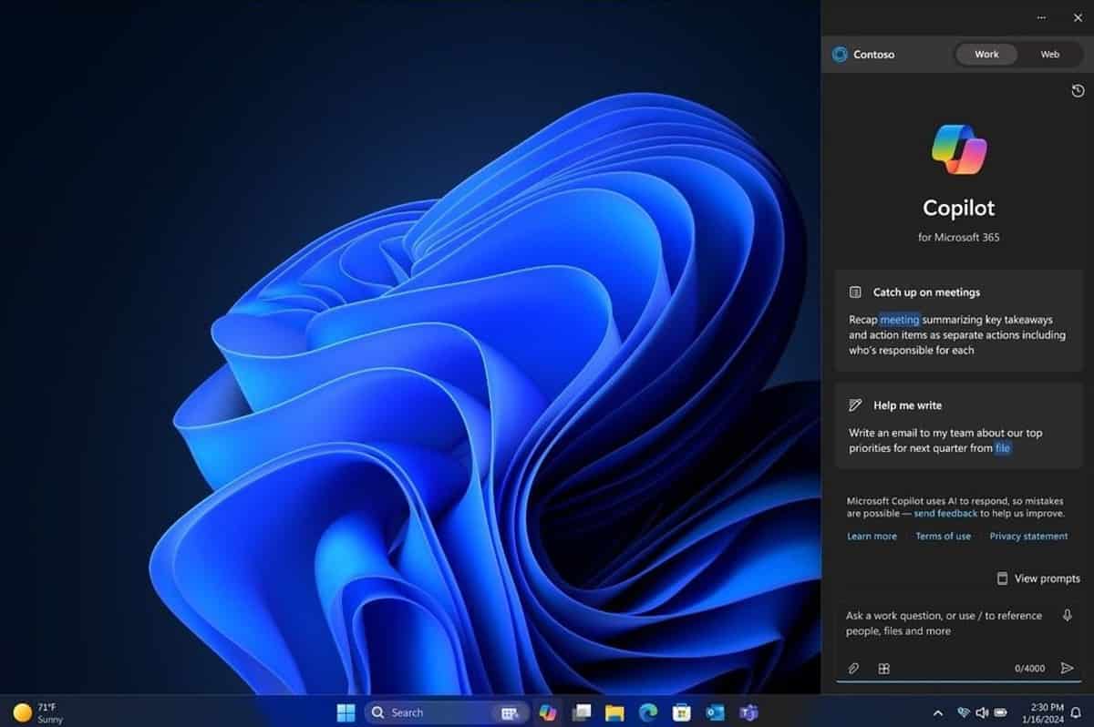 Here is how you'll be able to access Copilot in Windows 11 File Explorer