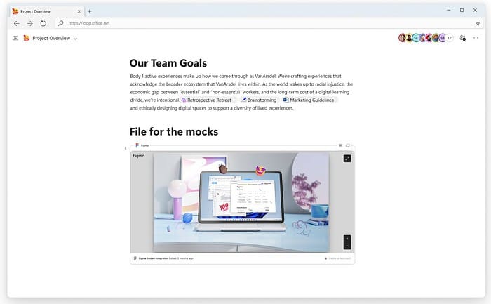 Microsoft Loop Figma Integration