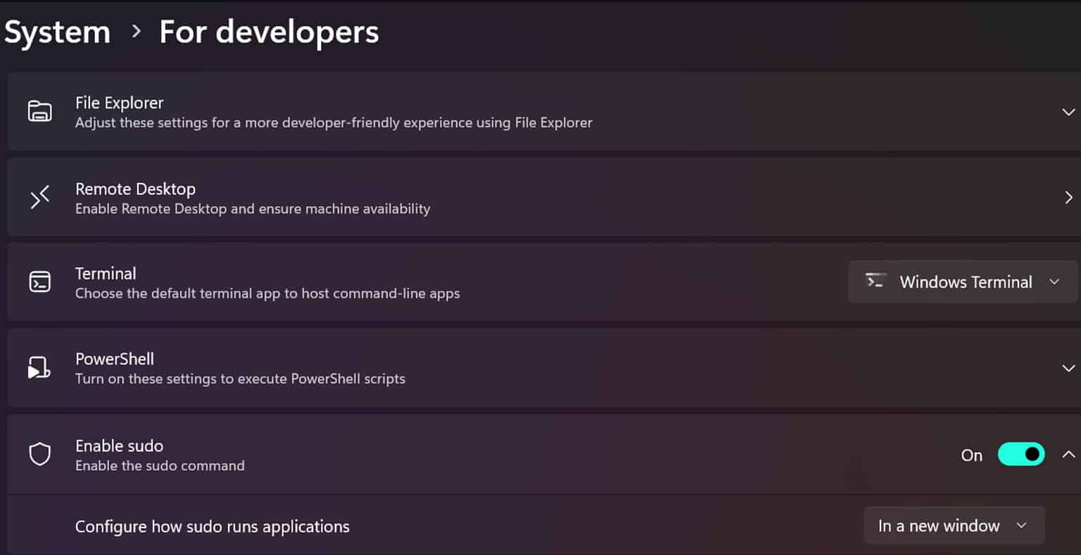 Microsoft officially announces Sudo for Windows