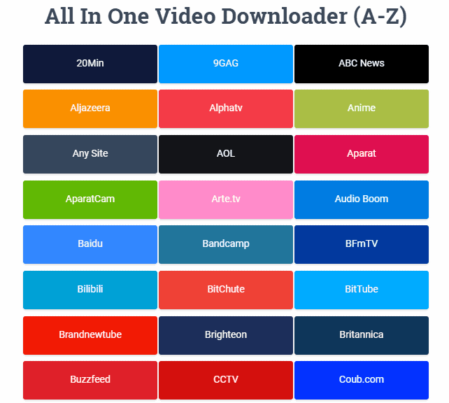 PasteDownload supported platforms