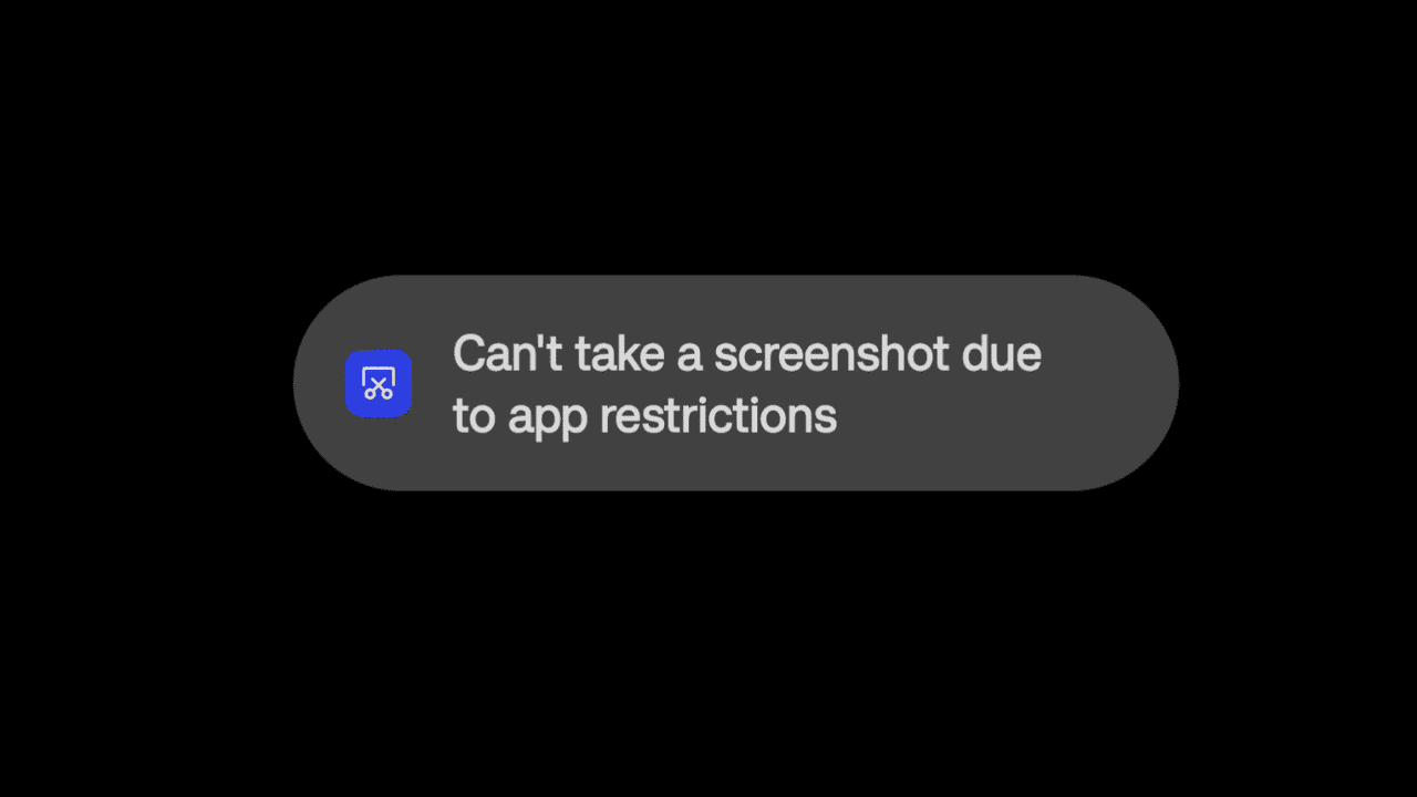 After taking away the option to save profile pictures, WhatsApp won’t allow to screenshot them as well