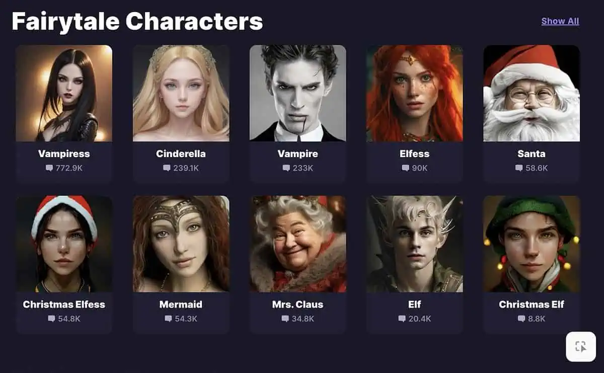 Botify AI Characters