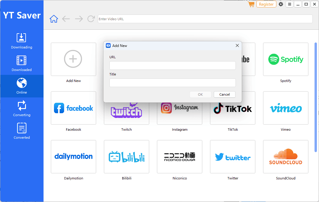 YT Saver adding deezer