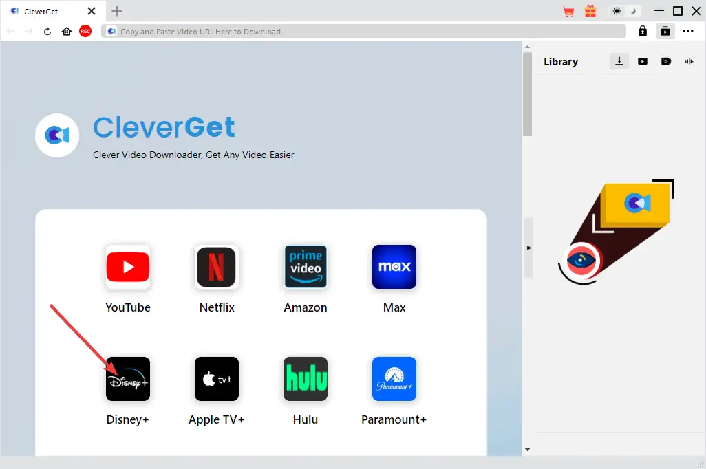 CleverGet Disney Plus Downloader with Disney+