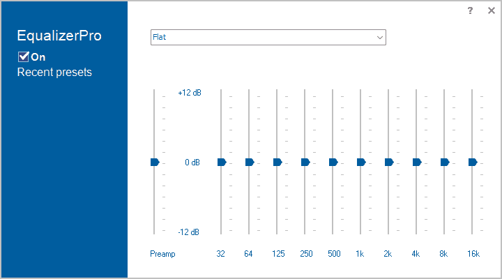 equalizer pro presets