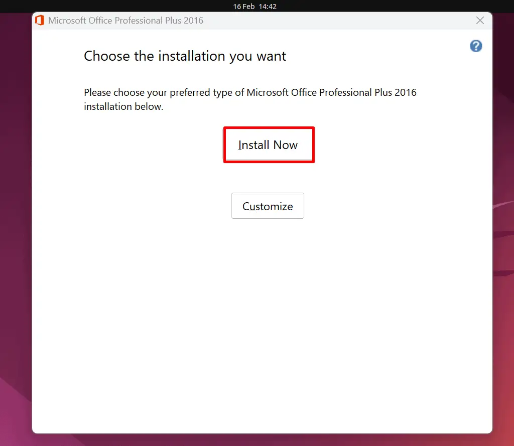 installing microsoft office on linux
