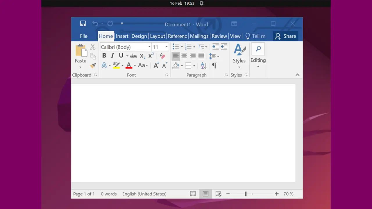 microsoft office on linux