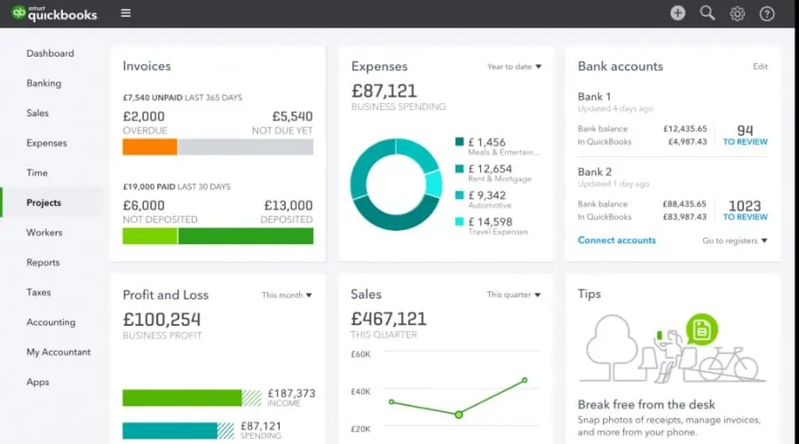 QuickBooks desktop version for Windows