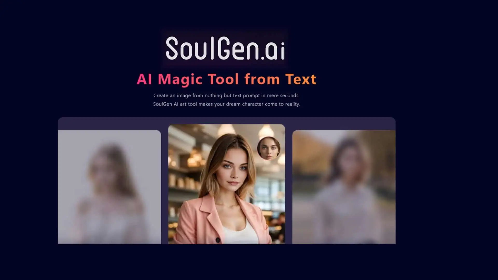 סקירת AI של SoulGen