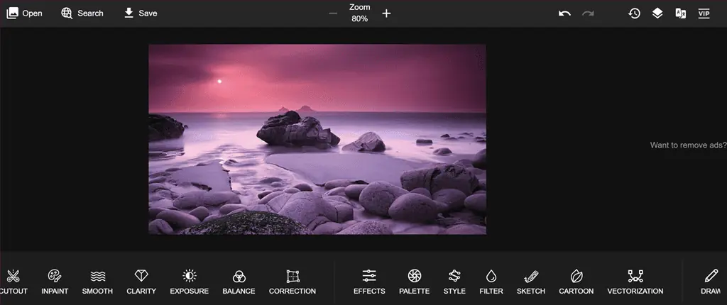 using photokit ai photo editor on linux