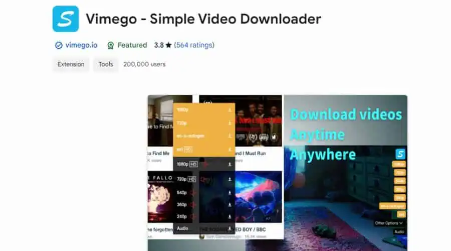 VimeGo - download Vimeo private video