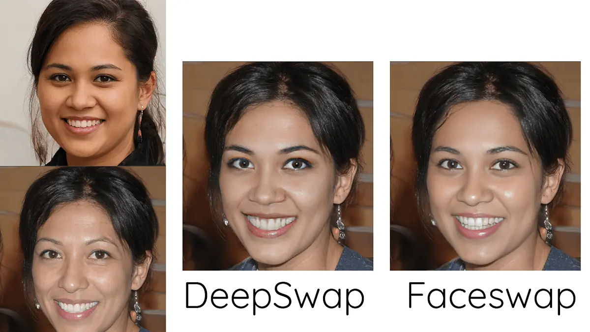 DeepSwap vs Faceswap comparison 1