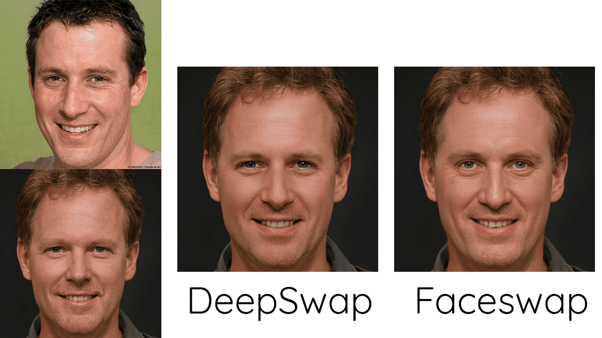 DeepSwap vs Faceswap comparison 2