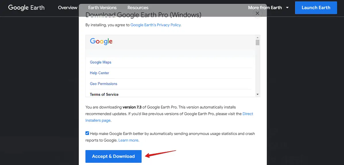 Google Earth Pro Download