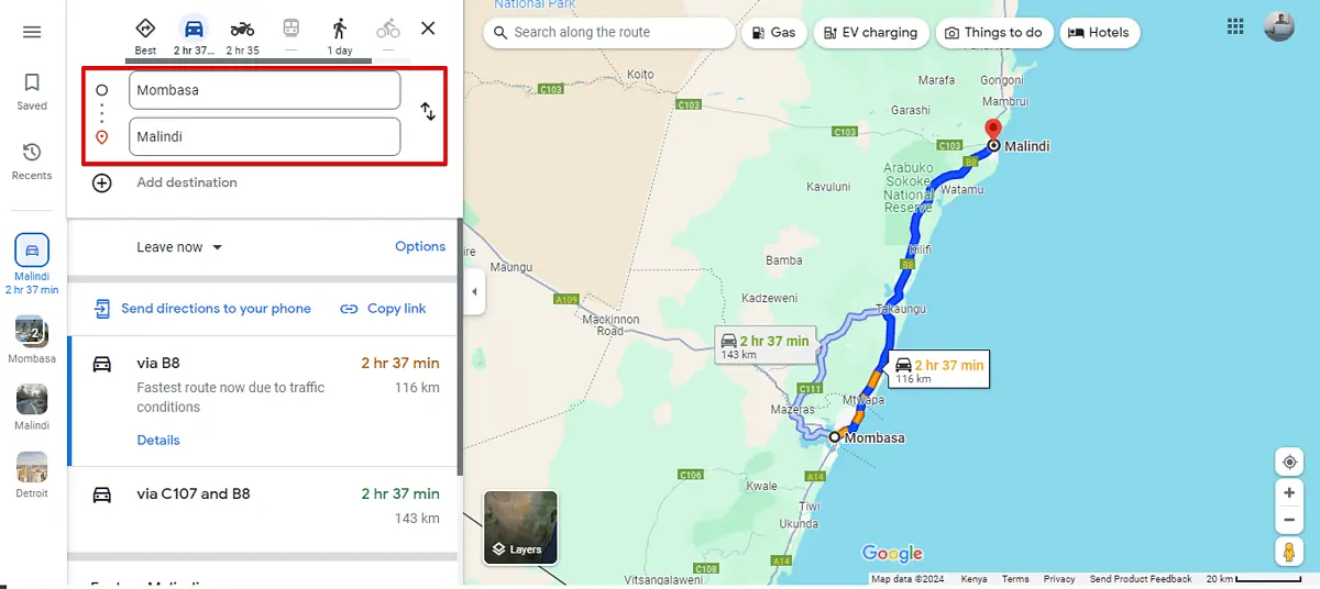 Google Maps RV Mode - How To Create an RV-Friendly Route