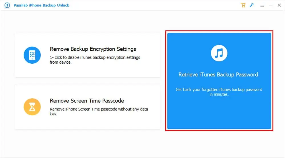 Retrieve iTunes Backup Password