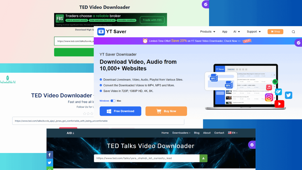 best TED downloader
